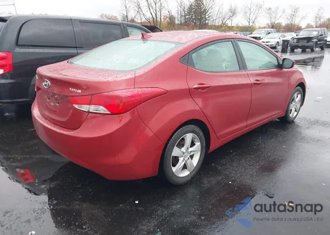 2011 Hyundai Elantra Gls (Ulsan Plant) из США, поврежденный, VIN KMHDH4AE6BU161052
